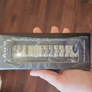 Coach Apple watch band. NWT perfect...never been out of the box.
